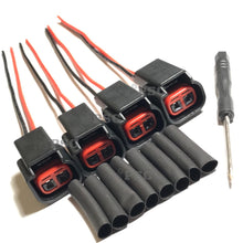 Load image into Gallery viewer, Set of 4 Ignition Coil Connector fits Ford Cobra Mustang Triton F Series Lincoln Mazda Mercury Jaguar Mitsubishi Chrysler Dodge Jeep