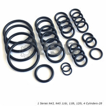 Load image into Gallery viewer, O Ring Set for BMW Engine Cooling System Radiator Hoses... for most models from 1995 to 2015..Select BMW Model/Engine Below